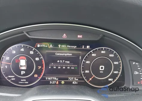 2018 Audi Q7 3.0T Premium z USA, uszkodzony, nr VIN WA1VAAF72JD011115